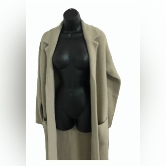 Jessica Simpson super soft & cozy light green sage long cardigan‎ duster size M - Picture 8 of 9